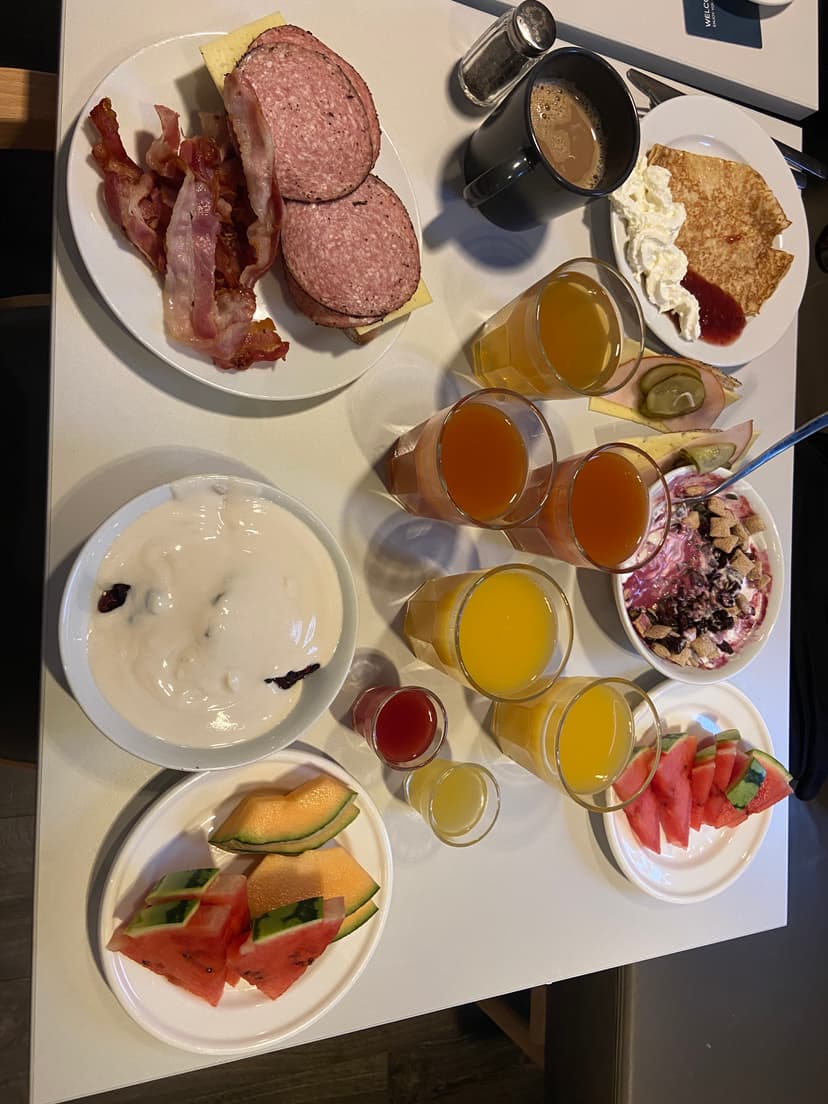Hotell Hotell frukost